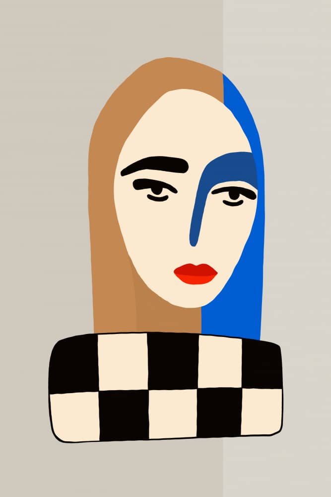 Ladycaro by Treechild — canvas wall art