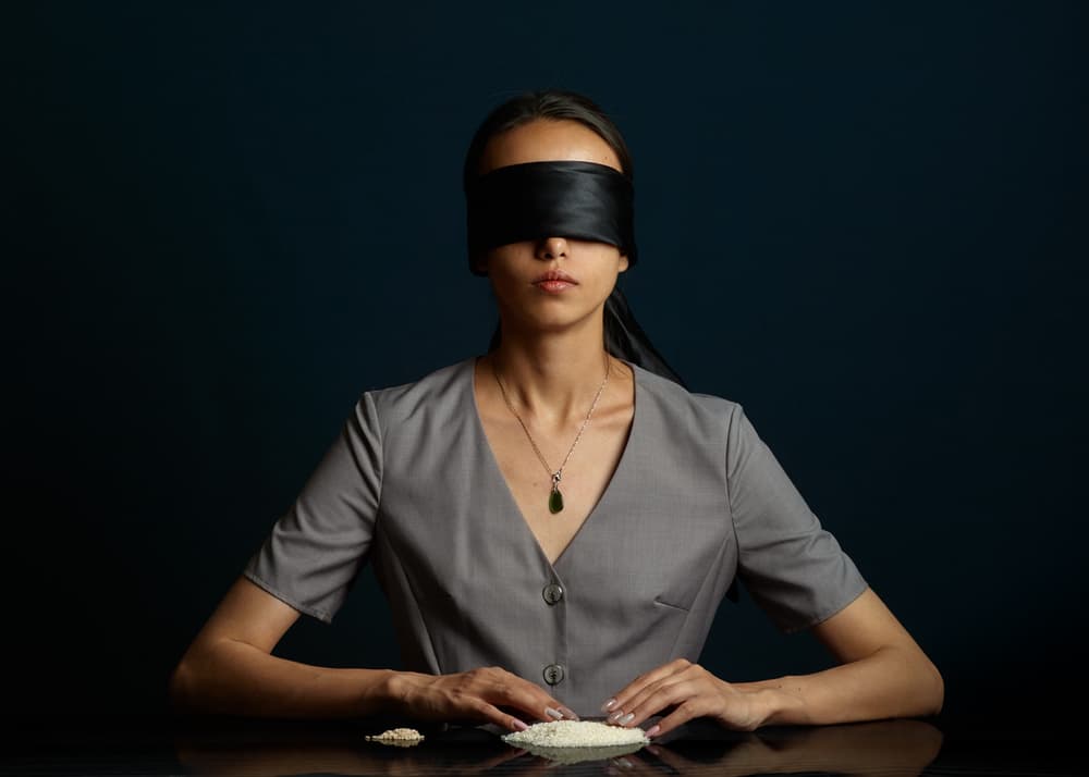 Blindfolded Rice Touch by Boris Belokonov — canvas wall art