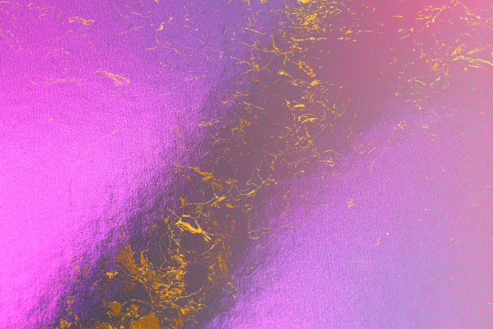 Iridescent Pink Gold by Josie George — canvas wall art