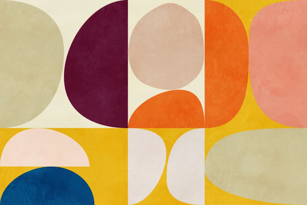 Vivid Bauhaus2 by Ana Rut Bre — canvas wall art