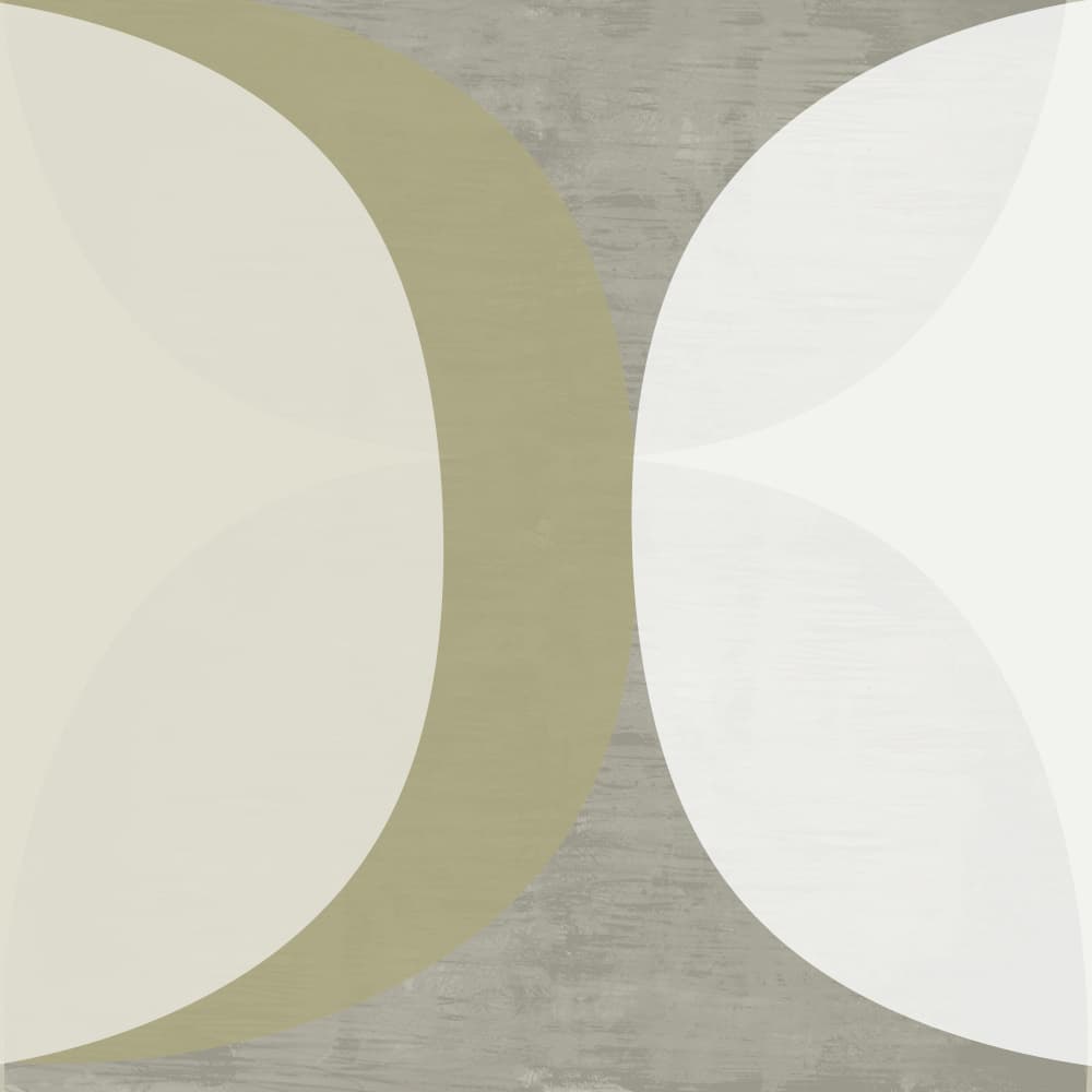 Neutral Abstract Curves by cartissi — canvas wall art