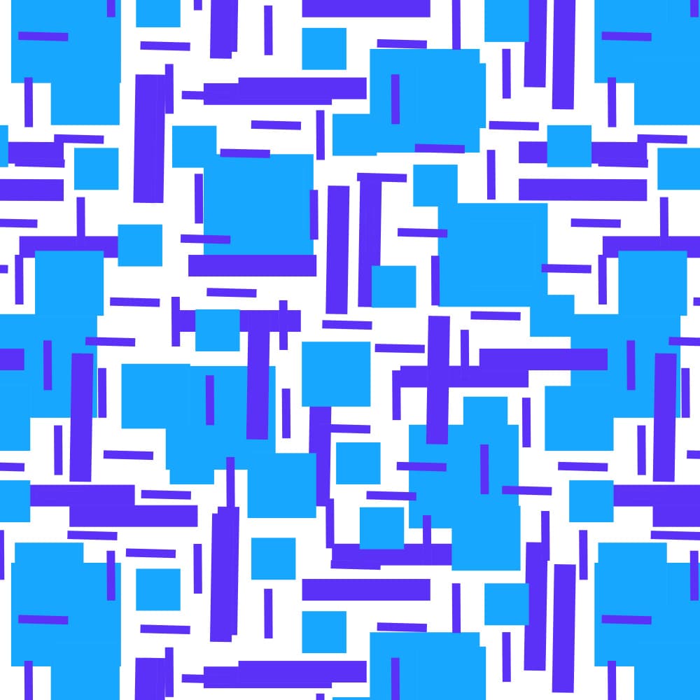 Vibrant Geometric Pattern by Michele Channell — canvas wall art