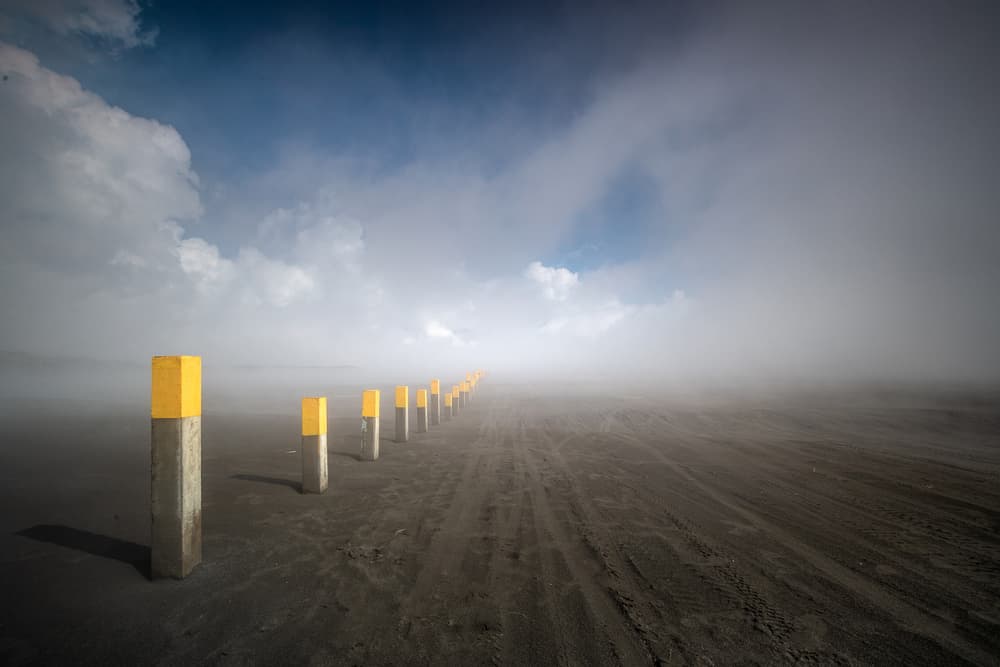 Mysterious Desert Road by Prianto Puji Anggriawan — canvas wall art