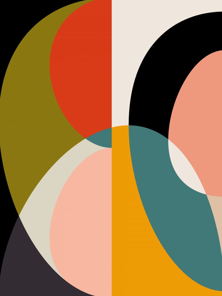 Mid Century Pastel 11 by Ana Rut Bre — canvas wall art