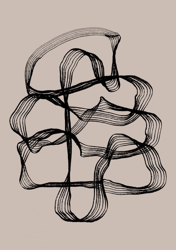 Ethereal Lines by Treechild — canvas wall art