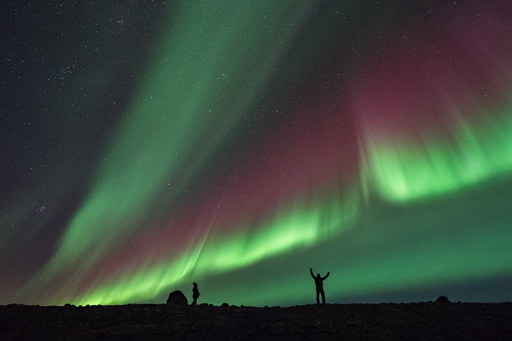Aurora Borealis Spectacle by Raymond Hoffmann — canvas wall art
