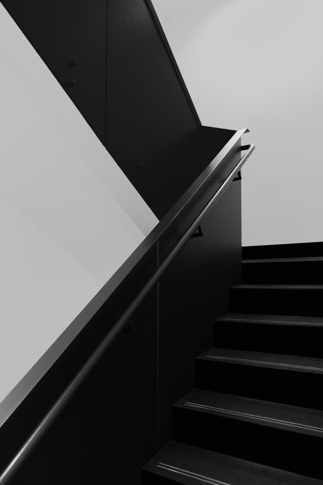 BLACK STAIRS by Olavo Azevedo — canvas wall art