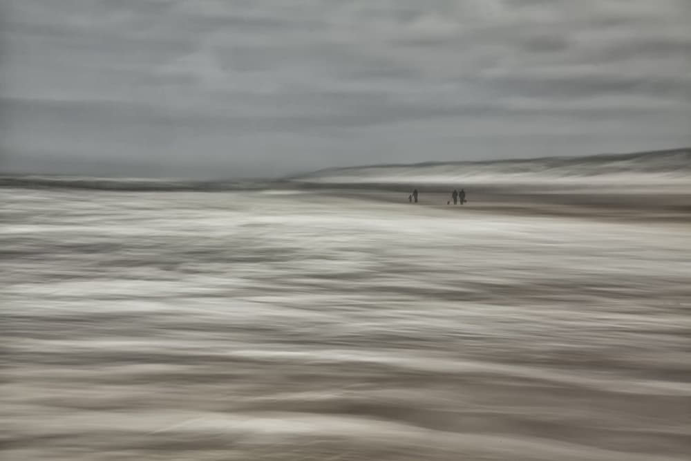 Moody Coastal Walk by Yvette Depaepe — canvas wall art