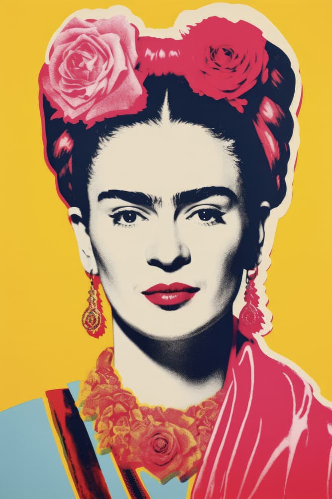 Oh Frida No 1 by Treechild — canvas wall art
