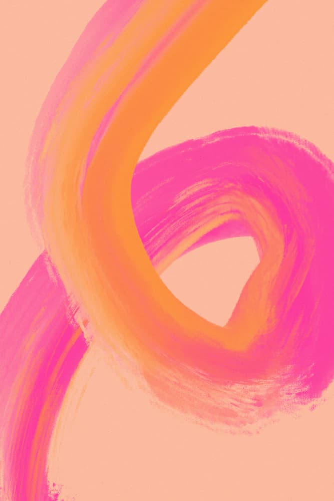 Vibrant Whirlwind by Treechild — canvas wall art