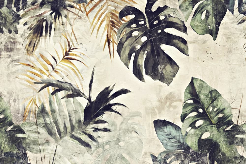Monstera Jungle Canopy by Rafal Kulik — canvas wall art