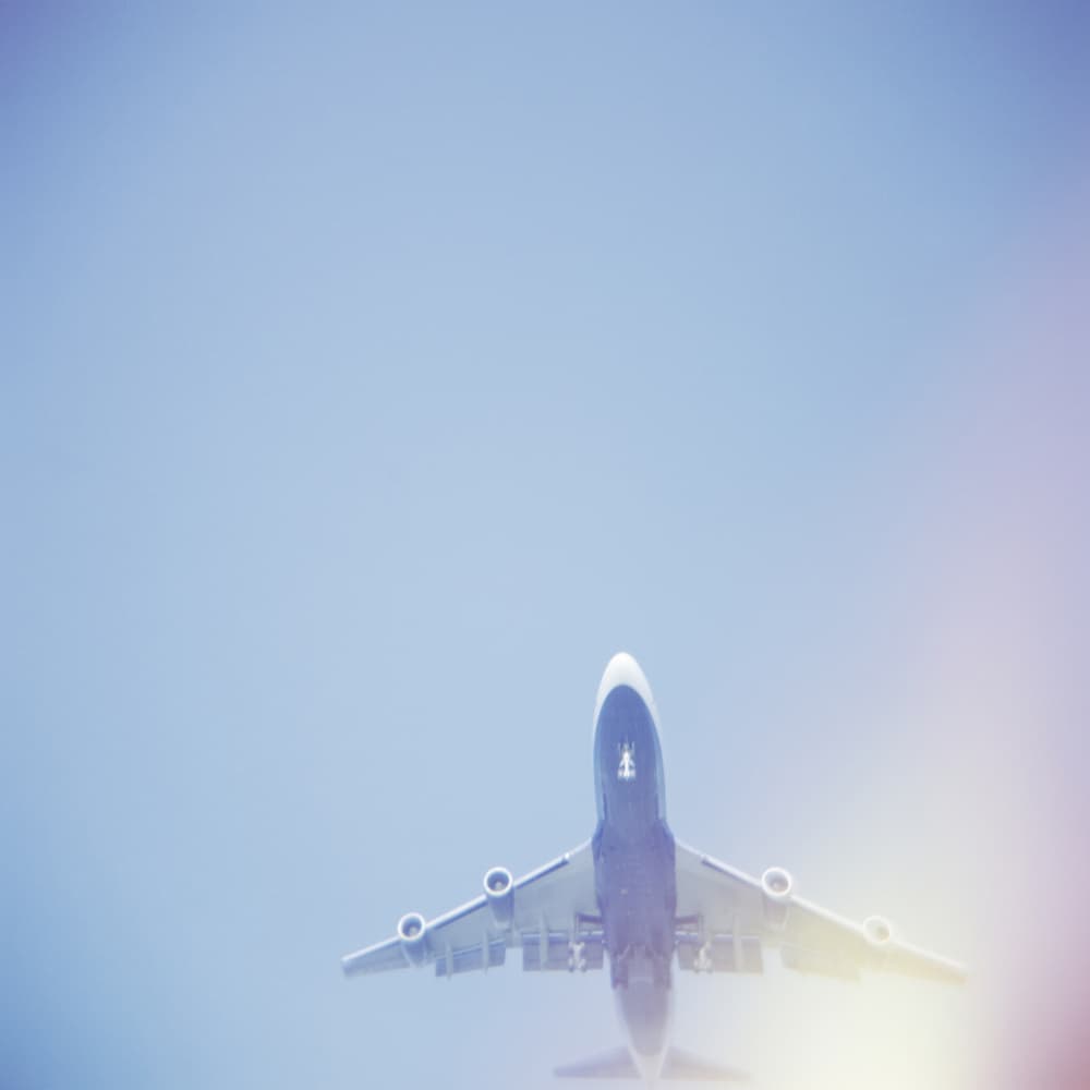 Blue Sky Ascent by Lynann Colligan — canvas wall art