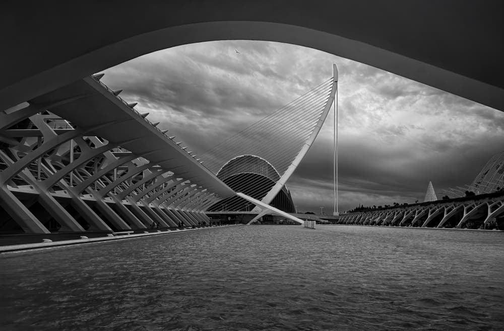 Dramatic Urban Architecture by David Guo — canvas wall art