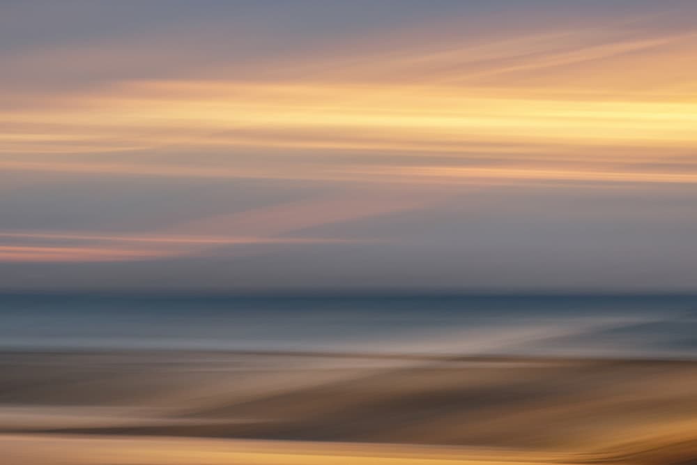 beach in light by Benjamine Hullot Scalvenzi — canvas wall art