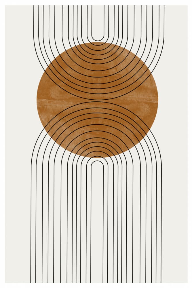 Circular Harmony by THE MIUUS STUDIO — canvas wall art