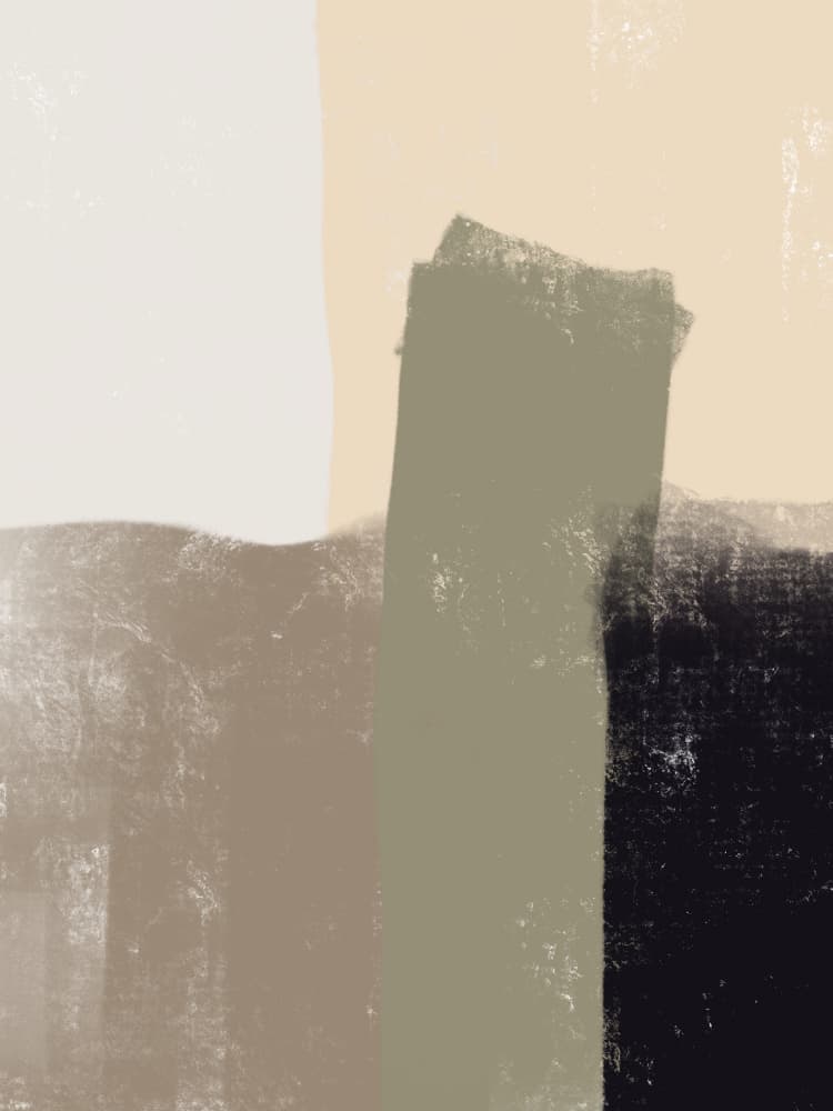 Abstract Neutral Tones by Studio Palette — canvas wall art