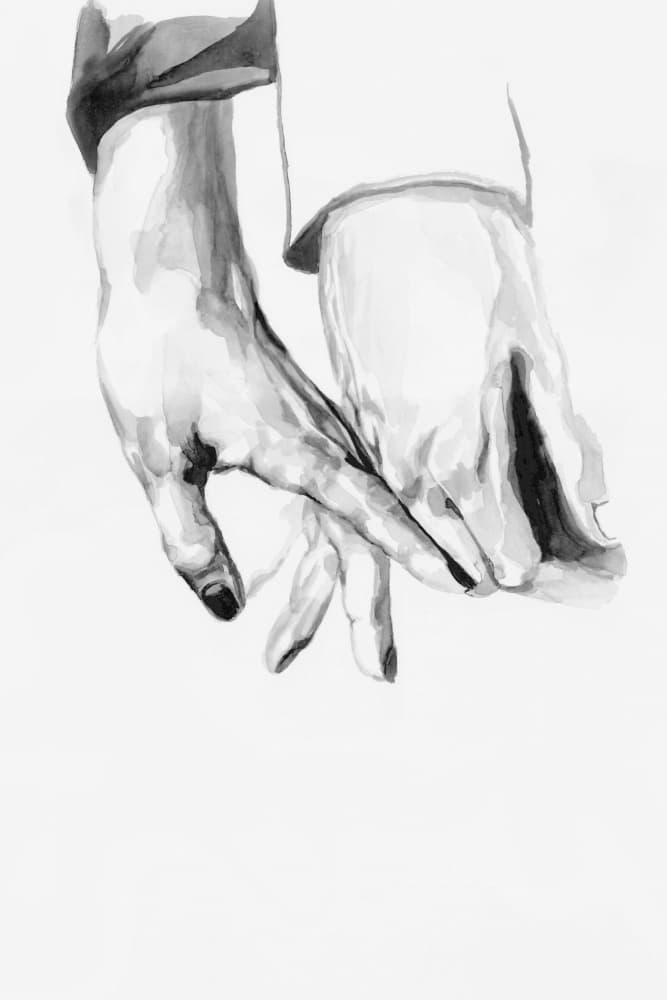 Gentle Hands Connected by Sophia Novosel — canvas wall art