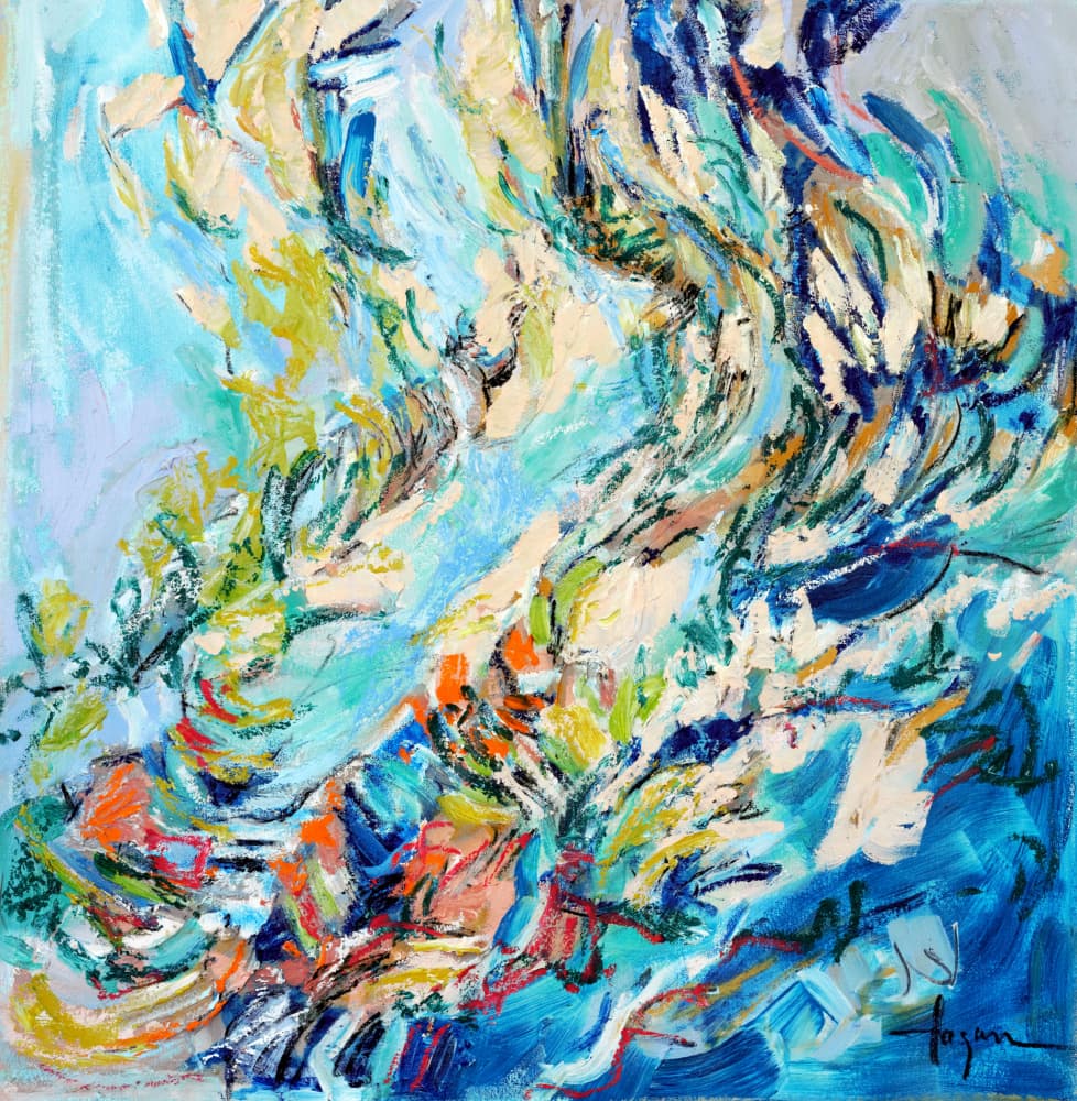 Burst of Blooming Light by Dorothy Fagan — canvas wall art