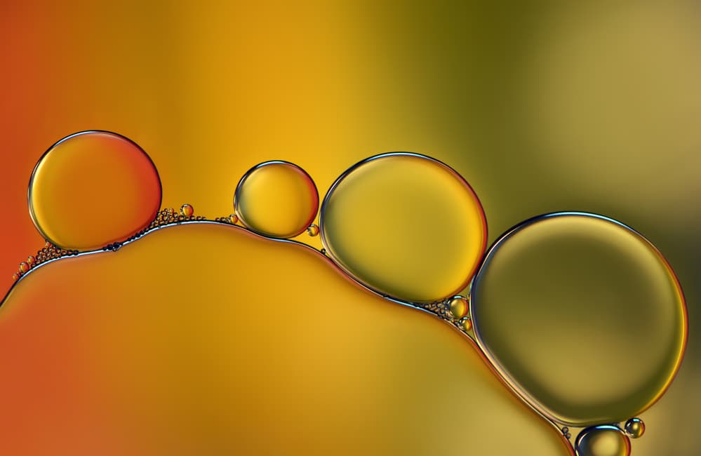 Liquid Gold Abstract by Heidi Westum — canvas wall art