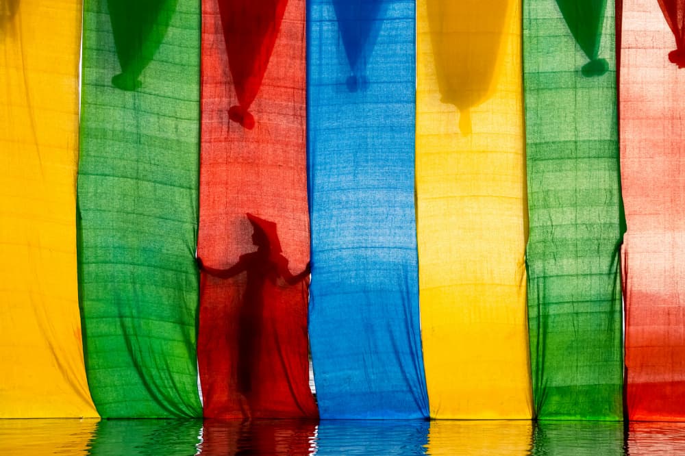 Dancing Shadow Reflection by ADIREK M — canvas wall art