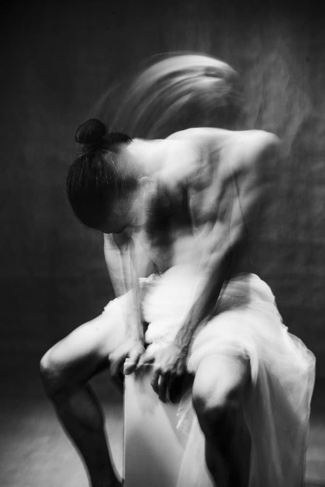 Dynamic Dancer Motion by Afshin Saeidinia — canvas wall art