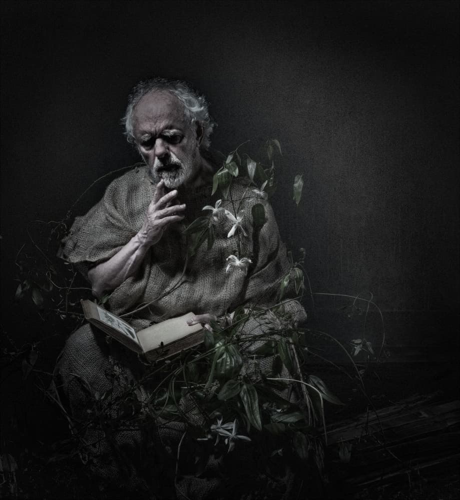The Thinking Sage by Derek Galon MA FRPS FOPS — canvas wall art