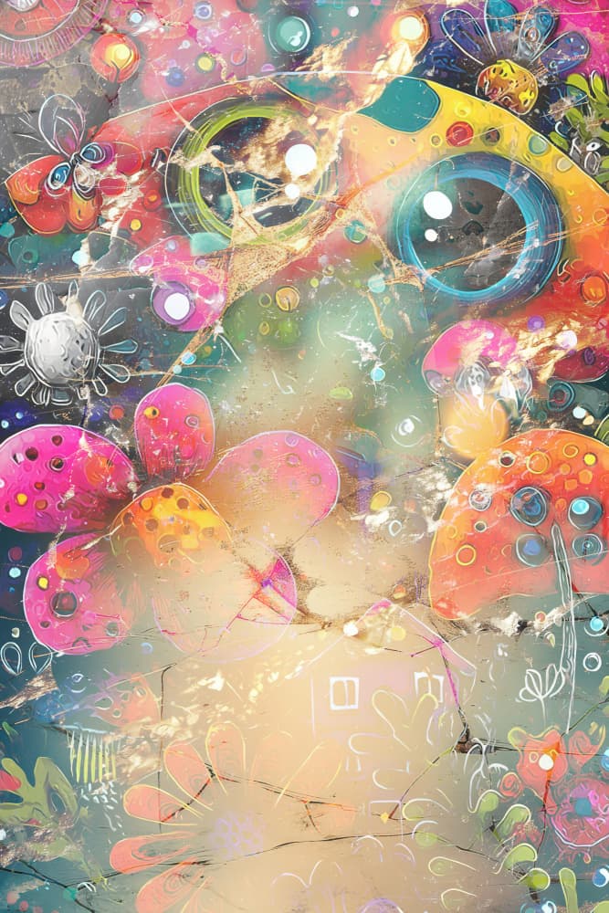 Vibrant Fantasy Dream by Rafal Kulik — canvas wall art