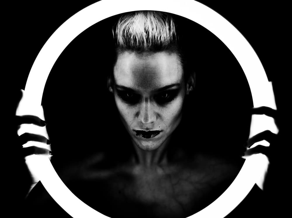 Mysterious Ring Portrait by Erkan Camlilar — canvas wall art