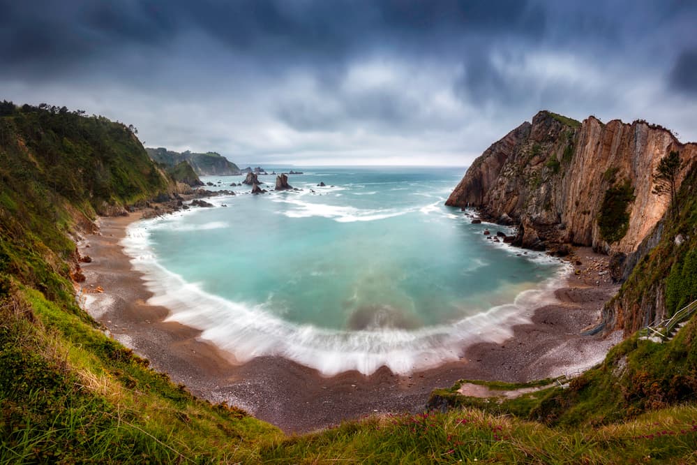 Wild Coast Serenity by Rodrigo Núñez Buj — canvas wall art