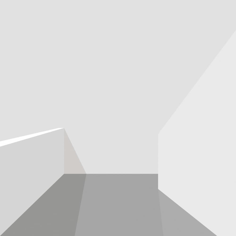 Clean Geometric Space by Livia Frigo — canvas wall art