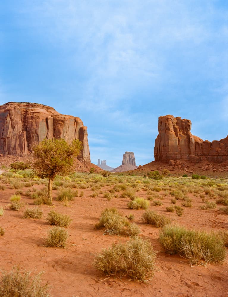 Monument Valley Desert Landscape by Bethany Young — canvas wall art