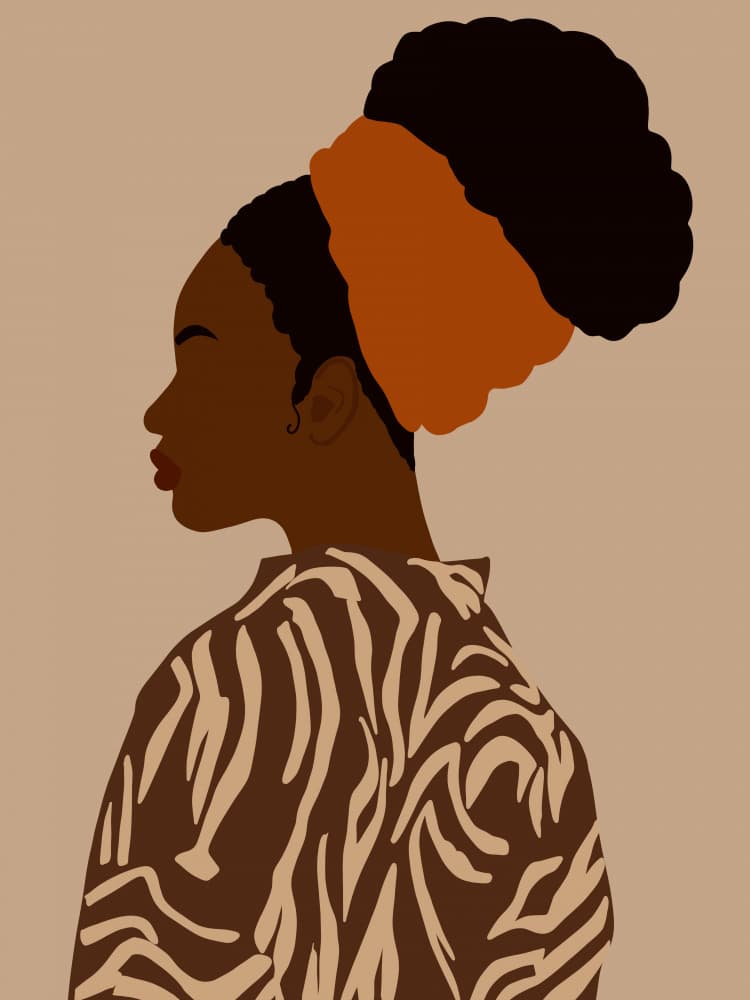 Side by Carelle N'guessan — canvas wall art