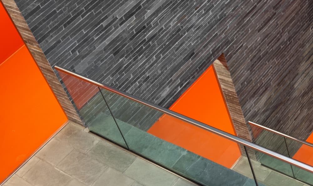 Vibrant Architectural Design by Jeroen van de Wiel — canvas wall art