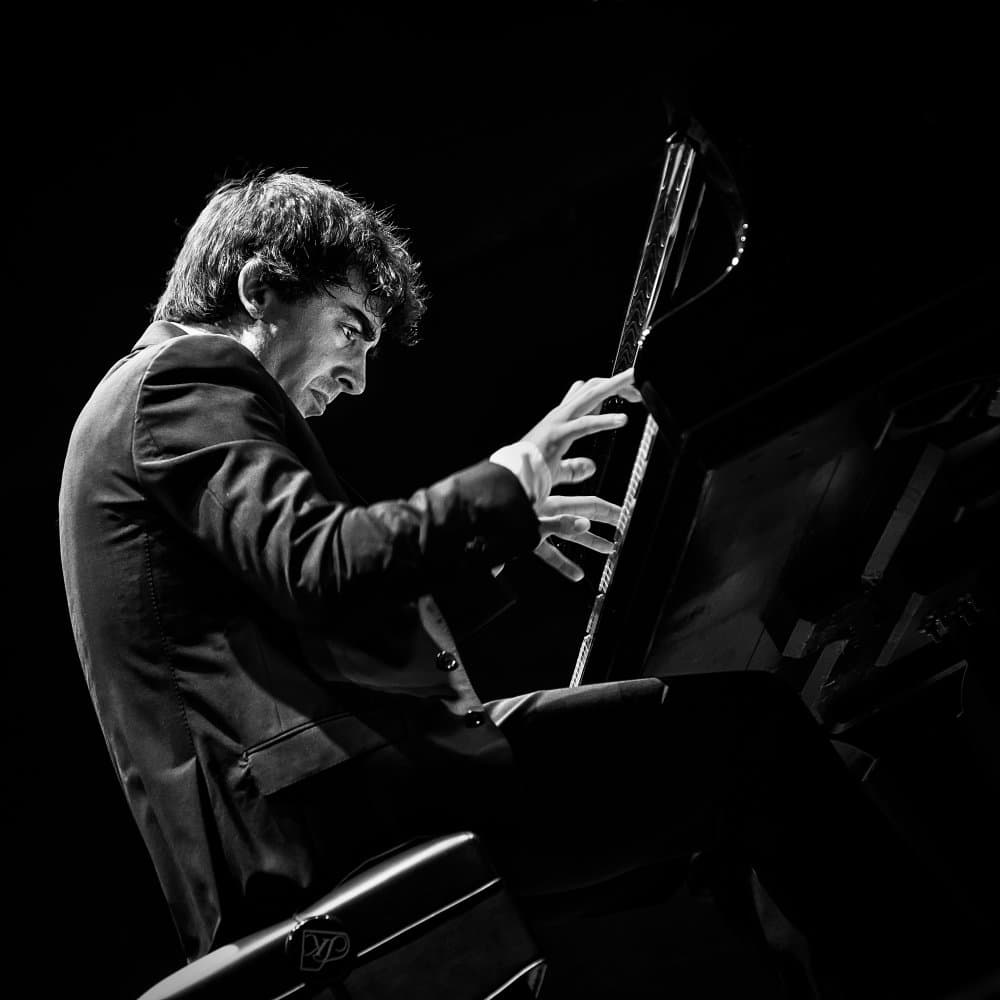 Dramatic Piano Performance by luisfer — canvas wall art