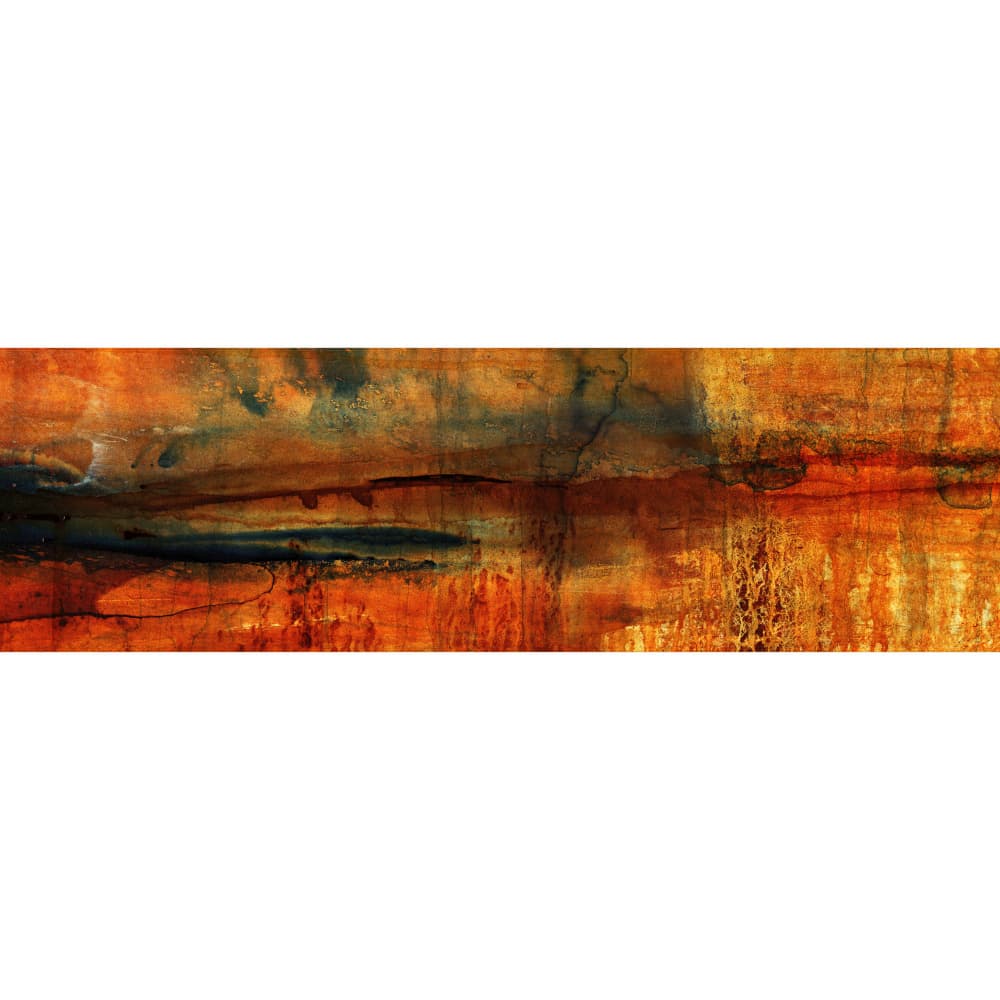 Rusted Horizon Abstract by RodMacIver — canvas wall art