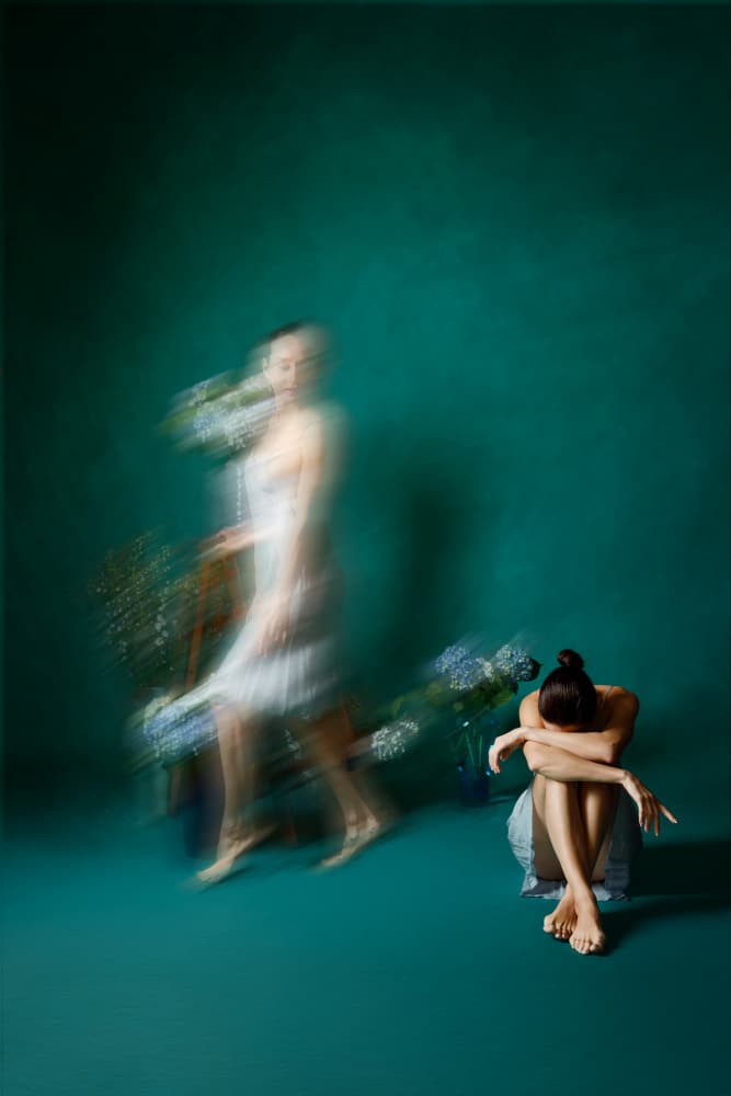 Fading Memory Still Sorrow by Amalya Shandelman — canvas wall art