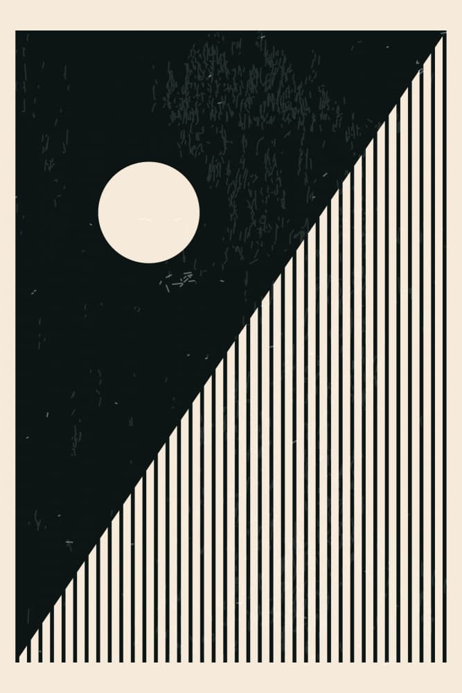 Geometric Balance by jay stanley — canvas wall art