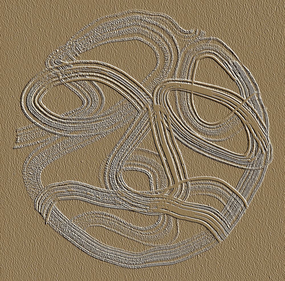 Textured Abstract Swirls by Santhosh ch — canvas wall art
