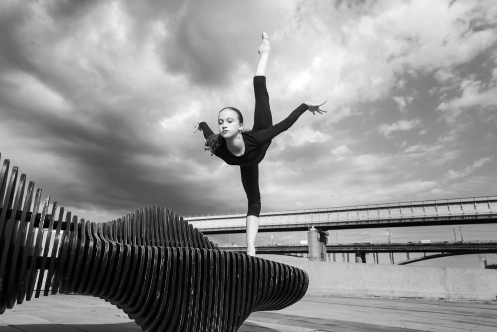 Urban Ballet Grace by Alexandr — canvas wall art