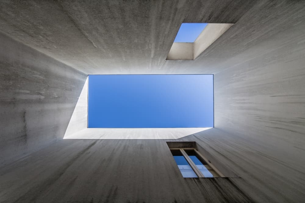 Architectural Sky Window by Filipe P Neto — canvas wall art
