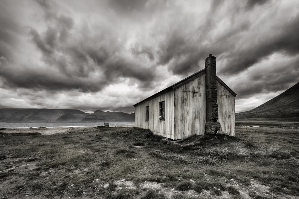 Old Hut (soft) by Þorsteinn H. Ingibergsson — canvas wall art