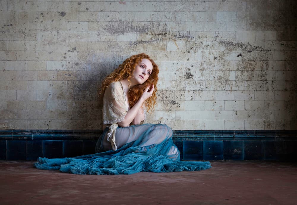 Wistful Redhead Portrait by Catchlight Studio — canvas wall art