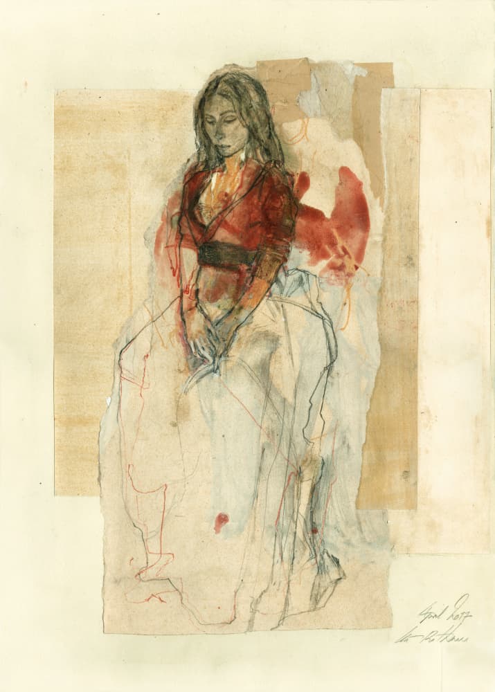Expressive Textures And Subtle Colors by Ute Rathmann — canvas wall art