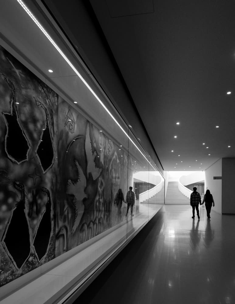 Modern Gallery Passage by Michiko Ôtomo — canvas wall art