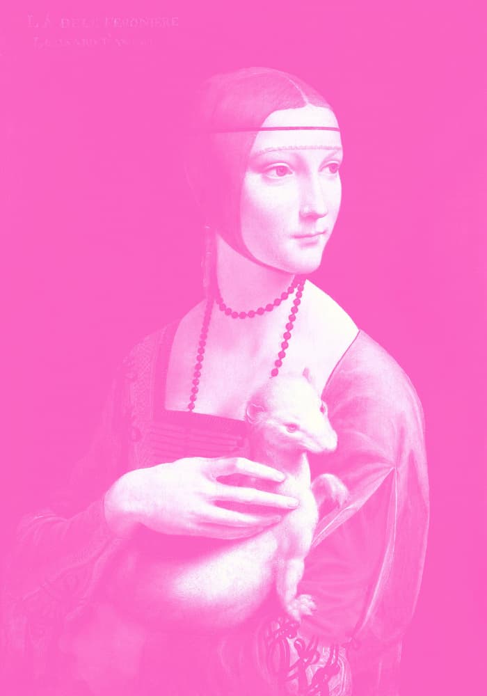 Renaissance in Pink by Athene Fritsch — canvas wall art