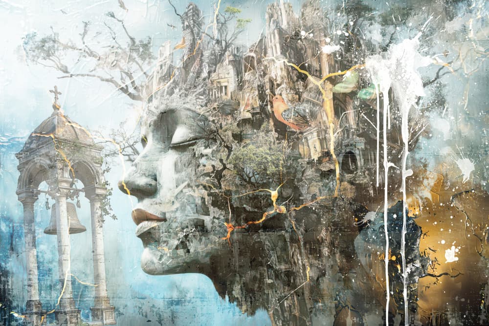 Surreal Fable Art Wallart 39 by Rafal Kulik — canvas wall art