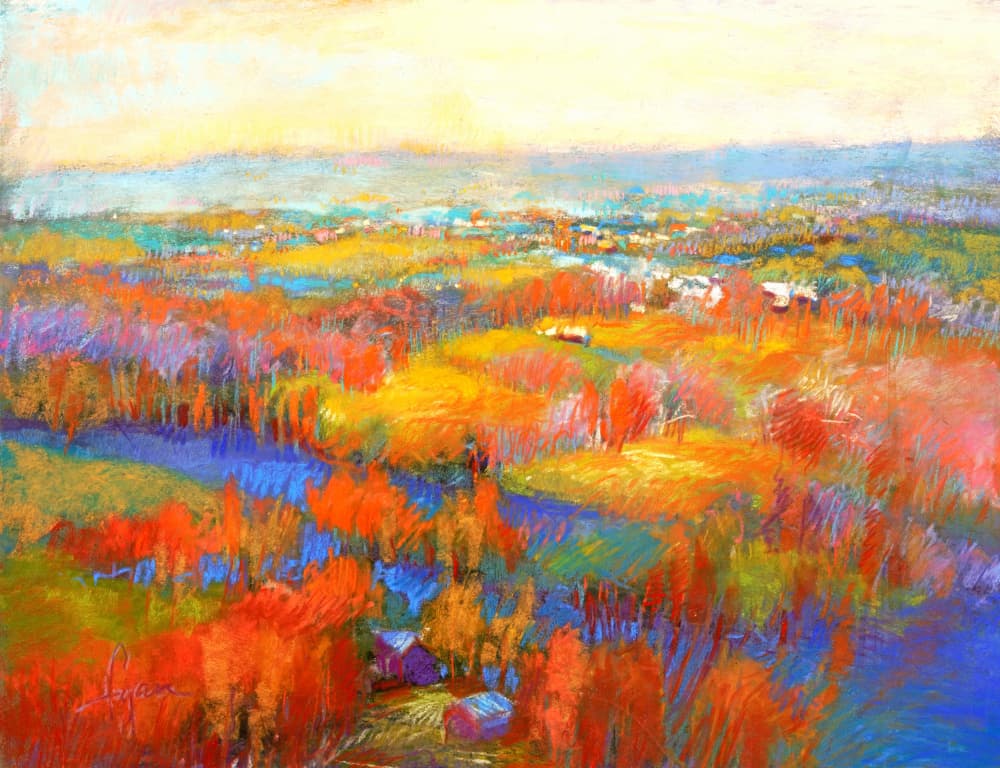 Vibrant Autumn Hues by Dorothy Fagan — canvas wall art