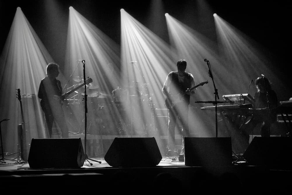 Dramatic Stage Performance by Adrian Popan — canvas wall art