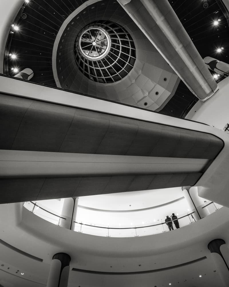 Spiraling Modern Architecture by Daniel De Cort — canvas wall art