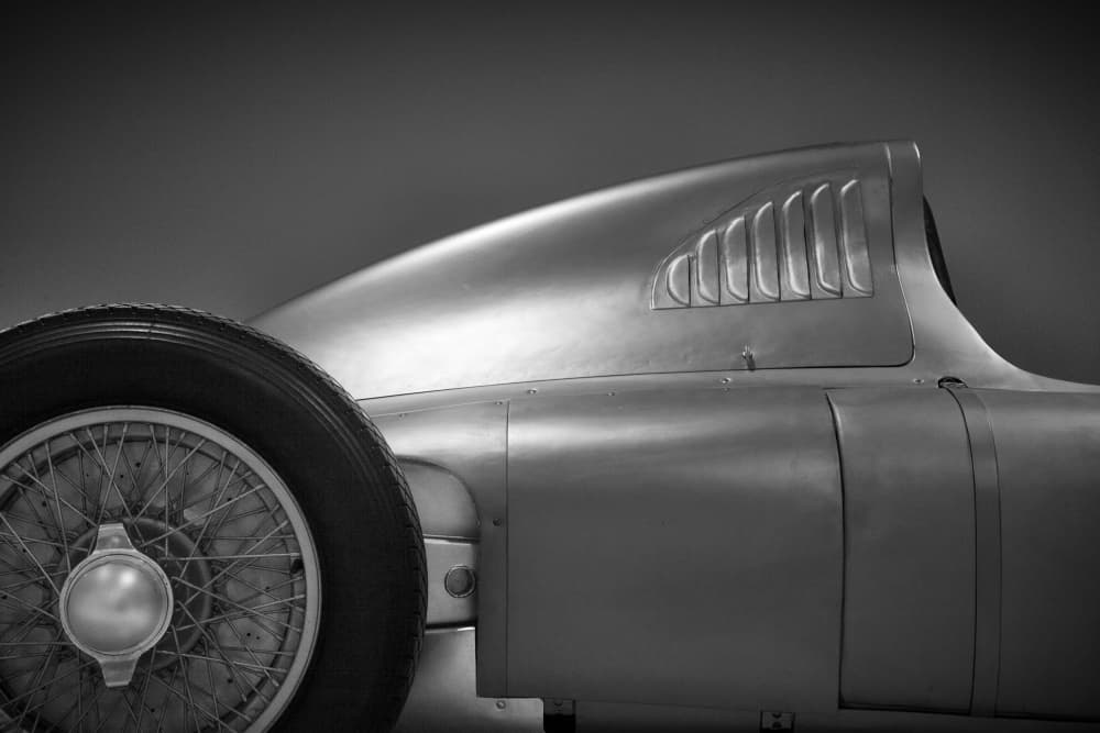 Sleek Vintage Racer by Marc Apers — canvas wall art